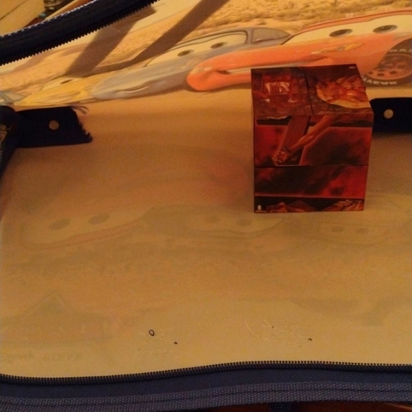 Cars Full Wrap Around Zippered Tote Bag - Picture 4 of 8